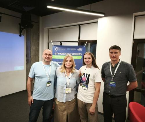 Команда DoFamine стала учасником EIT Founders2Founders