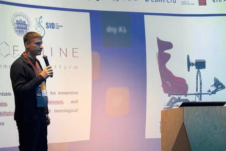 Команда DOFamine презентувала свій стартап на CLARA Symposium 2025 у Чехії